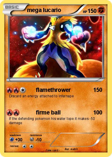 Pokemon mega lucario