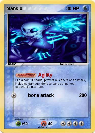 Pokemon Sans x
