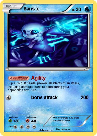Pokemon Sans x