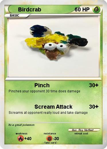 Pokemon Birdcrab