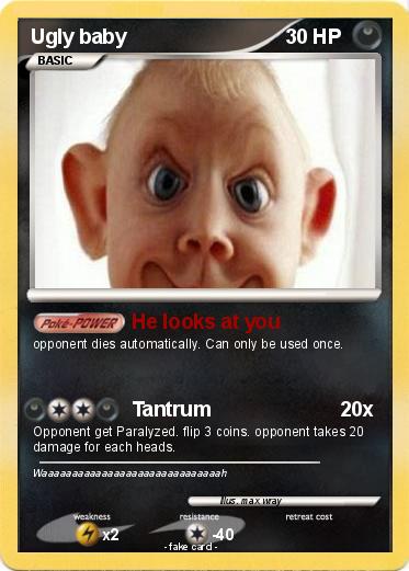 Pokemon Ugly baby