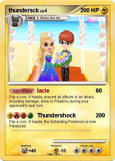 Pokemon thundersck