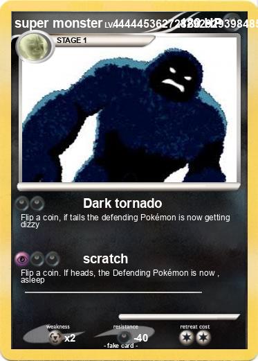 Pokemon super monster
