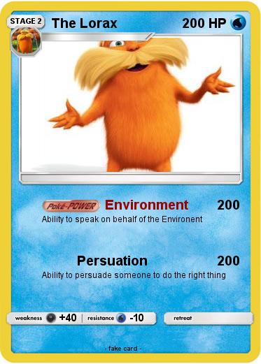 Pokemon The Lorax