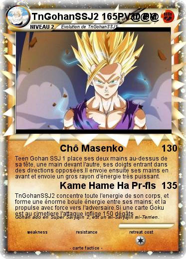 Pokemon TnGohanSSJ2 165PV@@@