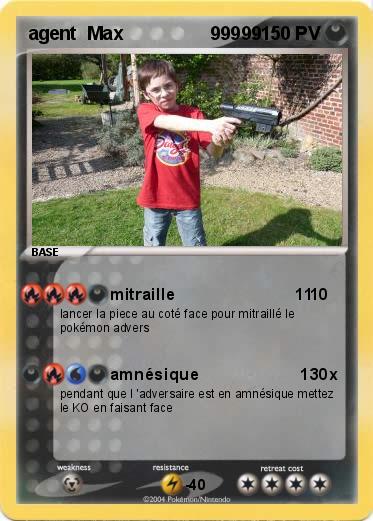 Pokemon agent  Max                 99999        