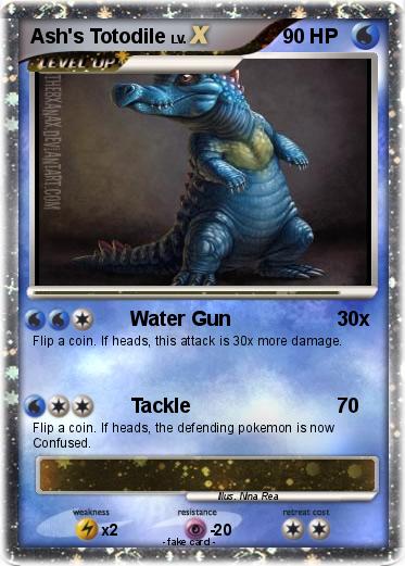 Pokemon Ash's Totodile