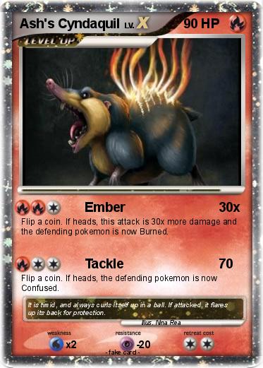 Pokemon Ash's Cyndaquil