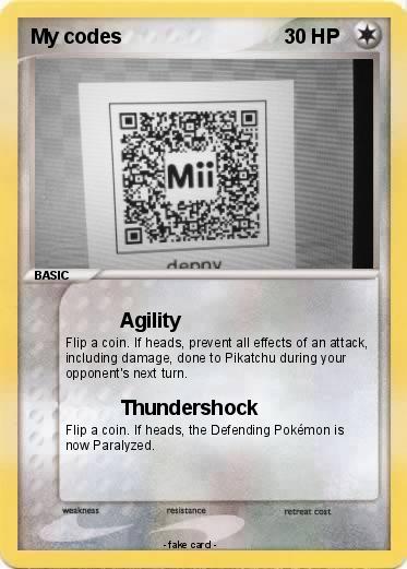 Pokemon My codes