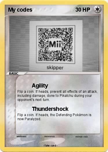 Pokemon My codes