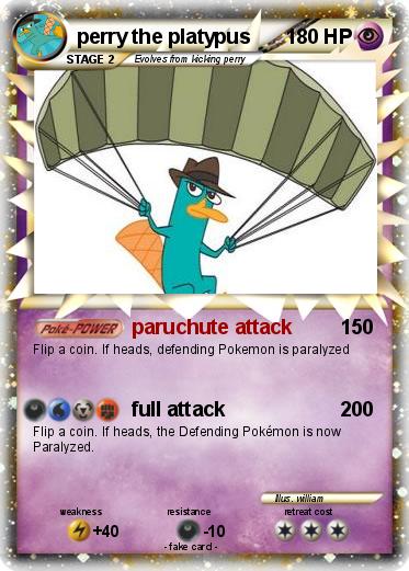 Pokemon perry the platypus