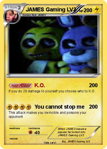 Pokemon JAMES Gaming LV2