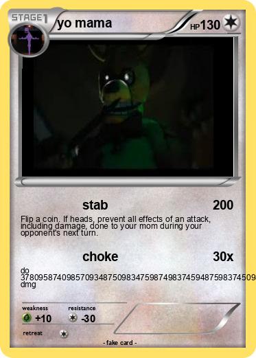 Pokemon yo mama