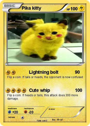 Pokemon Pika kitty
