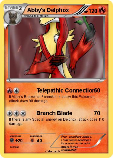 Pokemon Abby's Delphox