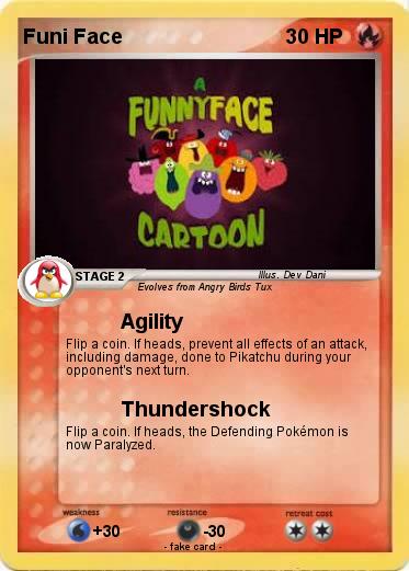 Pokemon Funi Face