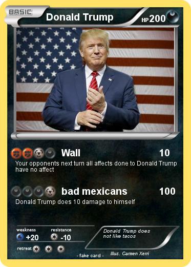 Pokemon Donald Trump