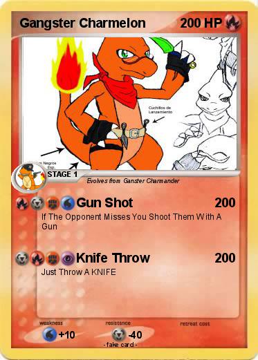 Pokemon Gangster Charmelon