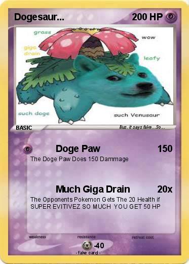 Pokemon Dogesaur...