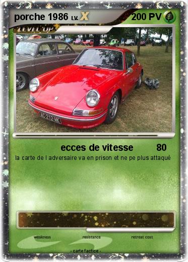 Pokemon porche 1986