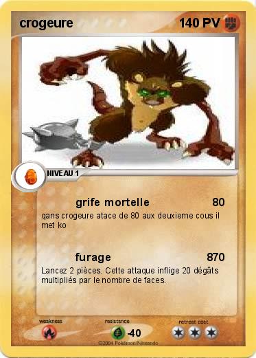 Pokemon crogeure