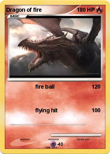 Pokemon Dragon of fire
