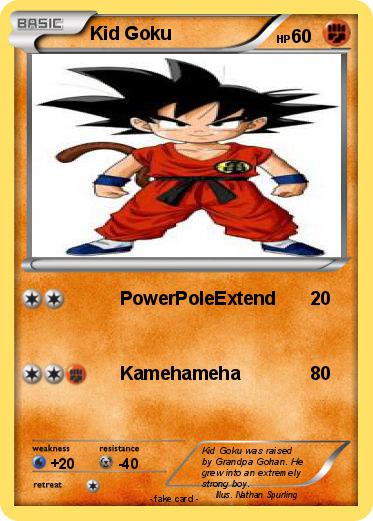 Pokemon Kid Goku