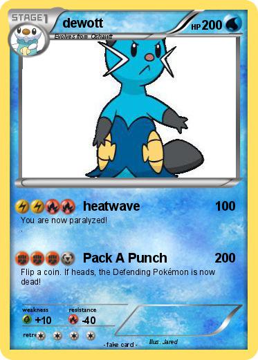Pokemon dewott