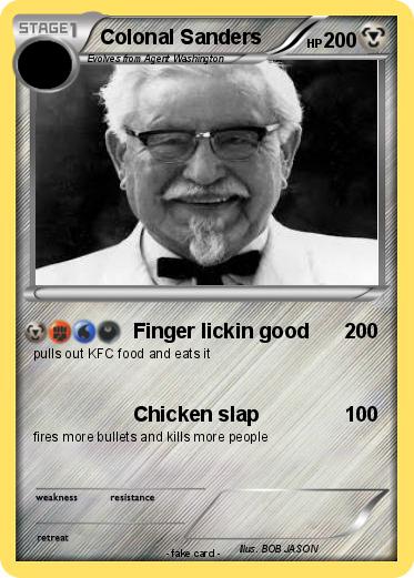 Pokemon Colonal Sanders