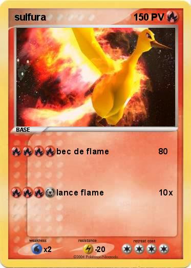 Pokemon sulfura