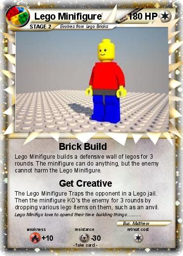 Pokemon Lego Minifigure