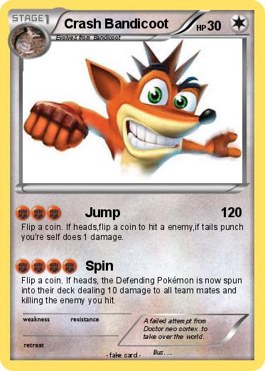 Pokemon Crash Bandicoot