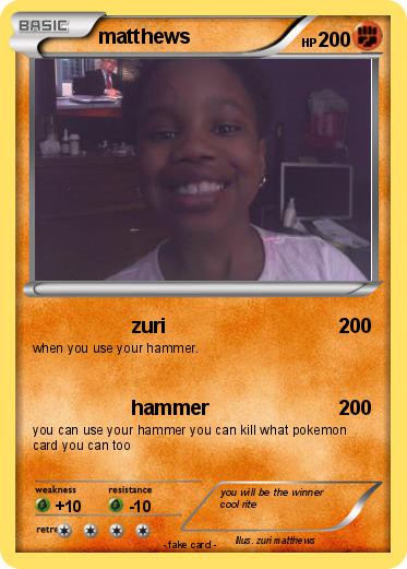 Pokemon matthews