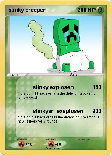 Pokemon stinky creeper