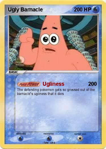 Pokemon Ugly Barnacle