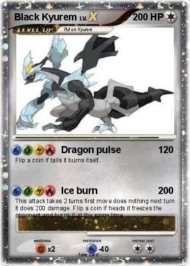 Pokemon Black Kyurem