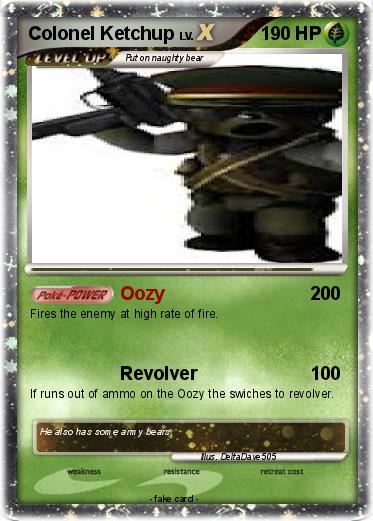 Pokemon Colonel Ketchup