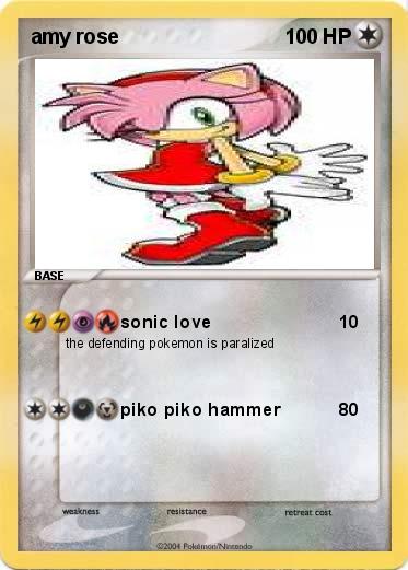 Pokemon amy rose