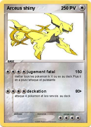 Pokemon Arceus shiny                     2