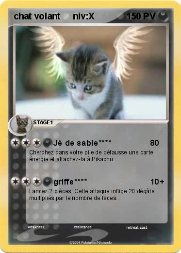 Pokemon chat volant     niv:X