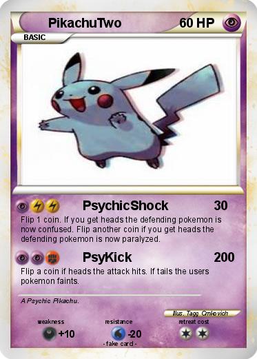 Pokemon PikachuTwo