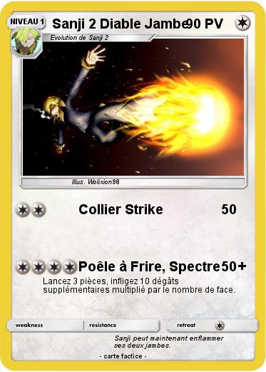 Pokemon Sanji 2 Diable Jambe