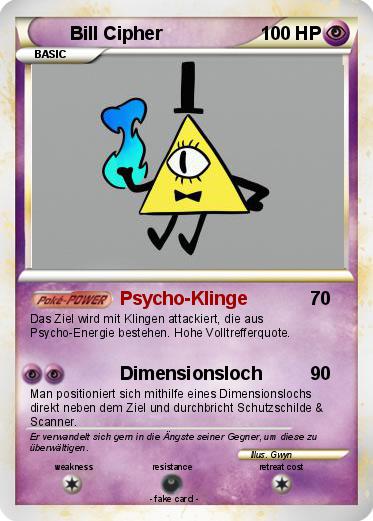 Pokemon Bill Cipher