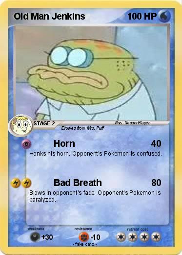 Pokemon Old Man Jenkins