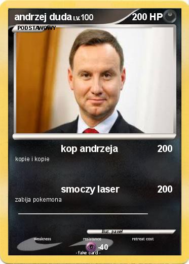 Pokemon andrzej duda