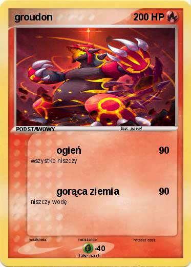 Pokemon groudon