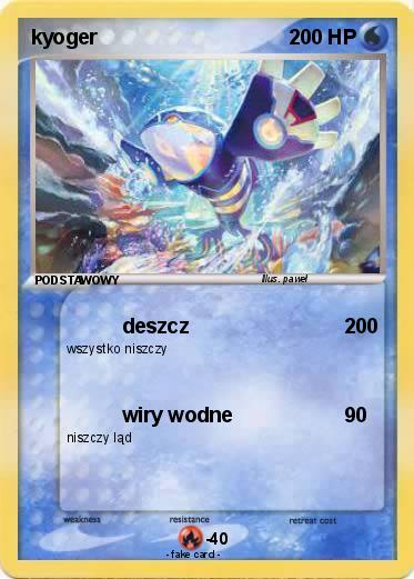 Pokemon kyoger
