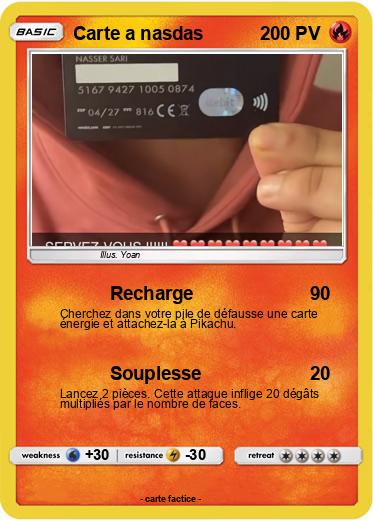 Pokemon Carte a nasdas