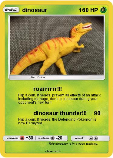 Pokemon dinosaur