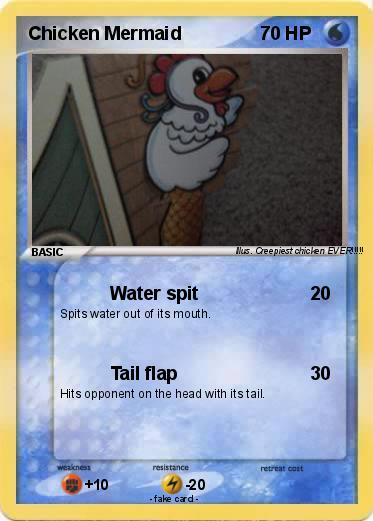 Pokemon Chicken Mermaid